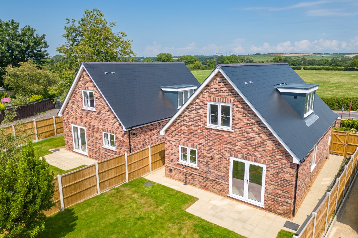 Karm Homes construct two bungalows with iHouse system H+H