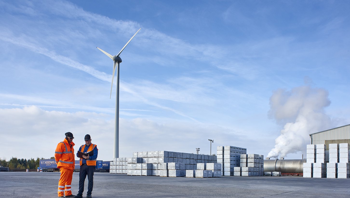On the road to net zero, we are taking steps to minimise the amount of energy we use in the manufacturing of our Celcon Blocks.