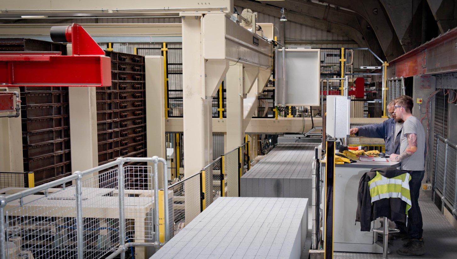 H+H has been a proud leader of aircrete manufacturing in the UK for well over half a century and with a new factory expansion in the works, it isn’t stopping now.