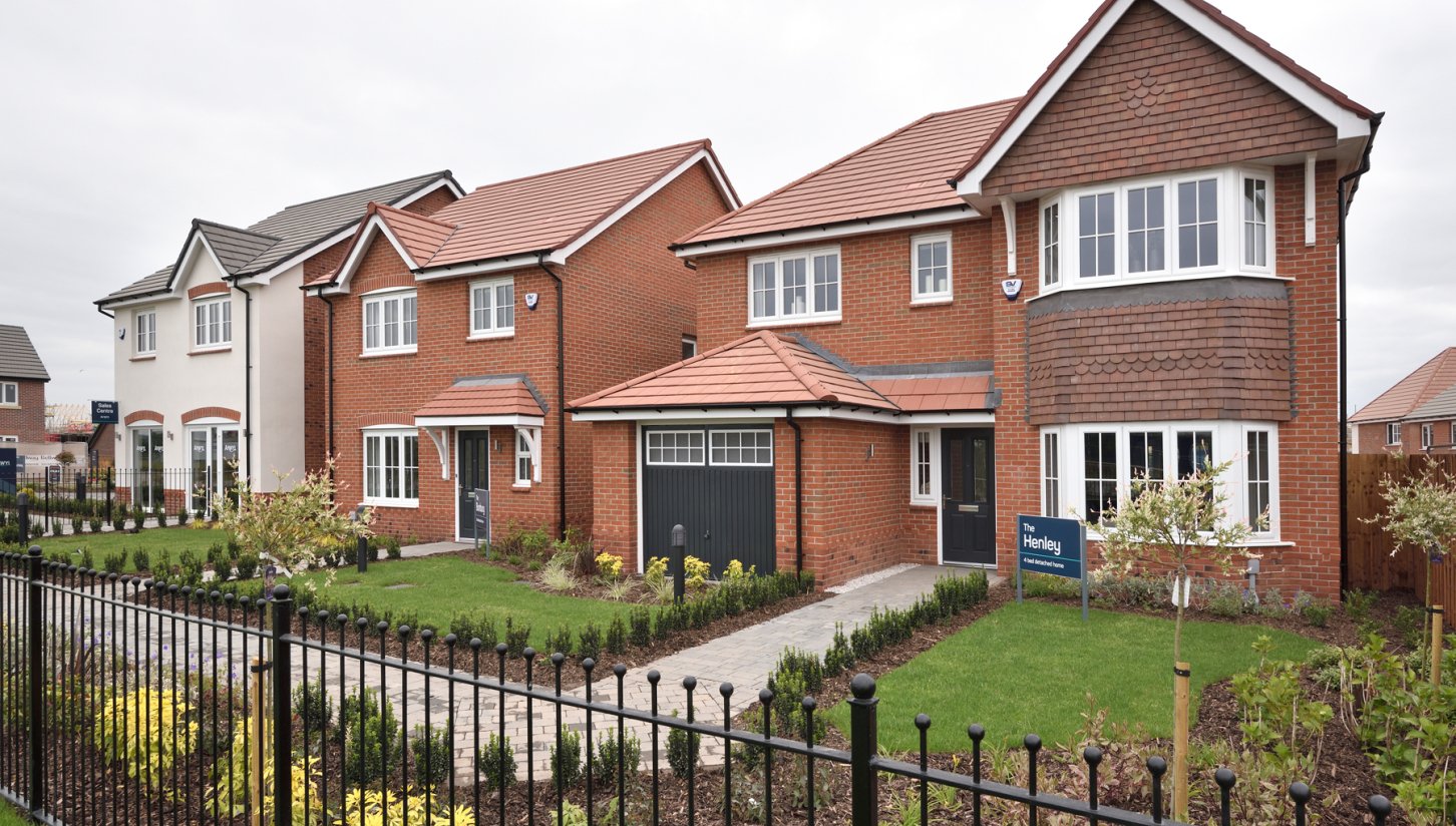 H+H Celcon Blocks were specified for all the internal walls at a new Deeside housing development.